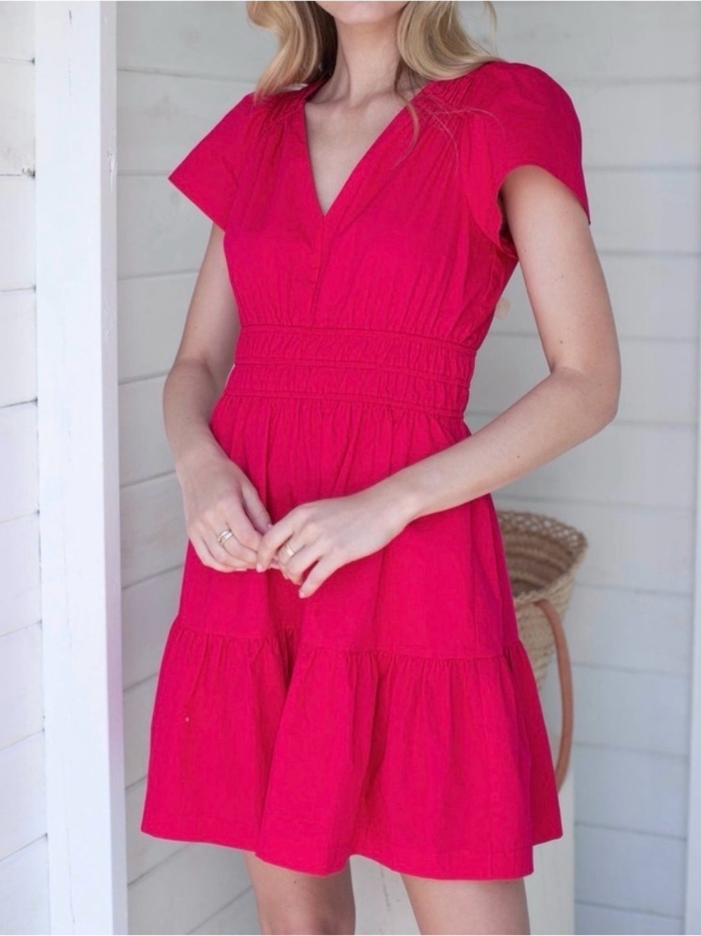 Marea Anna dress, magenta pink, xs